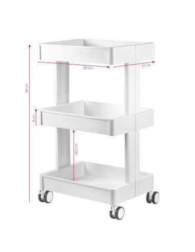 Assistente cosmetico 084 bianco