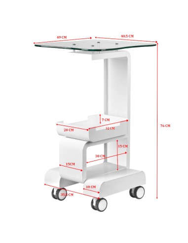Tavolo cosmetico per dispositivo 082