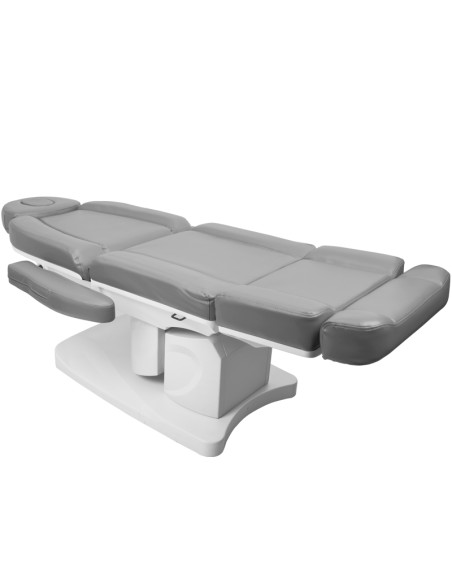 Sedia estetica elettrica Azzurro 708A 4 motori grigio riscaldata