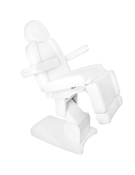 Azzurro 708A poltrona estetica elettrica 4 motori bianca riscaldata