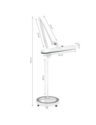 Lampada da officina a led Elegante 801-l con...
