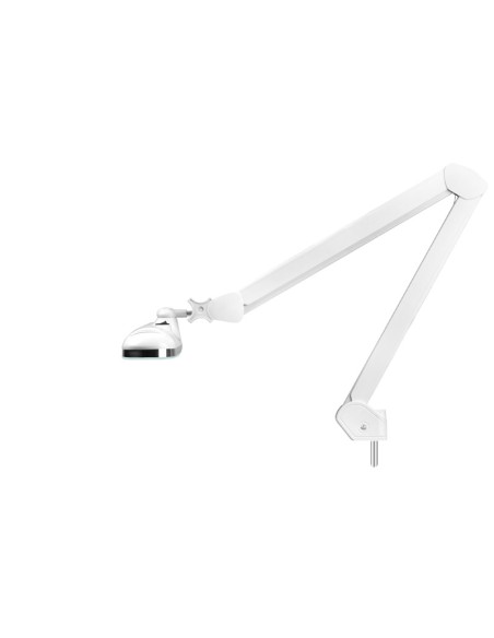 Elegante 801-s lampada da officina a led con treppiede standard bianco