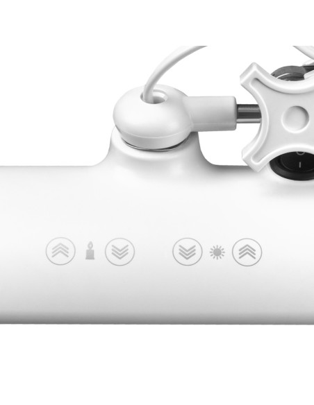 Elegante 801-tl lampada da officina a led con treppiede Intensità luminosa e colore reg. bianco