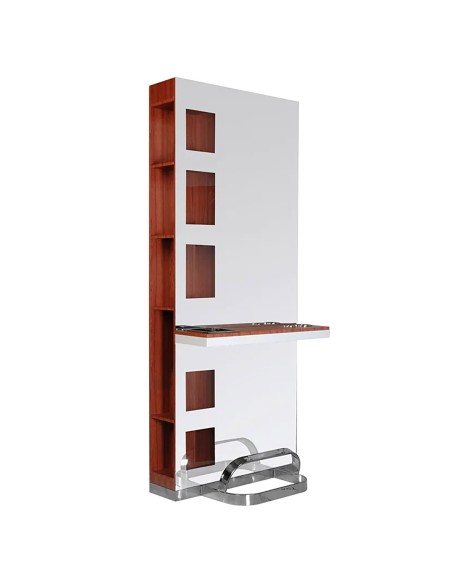 Consolle per parrucchieri Gabbiano B058 ciliegia