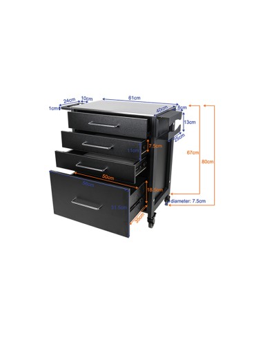 Assistente tatuaggi Pro Ink 702 nero