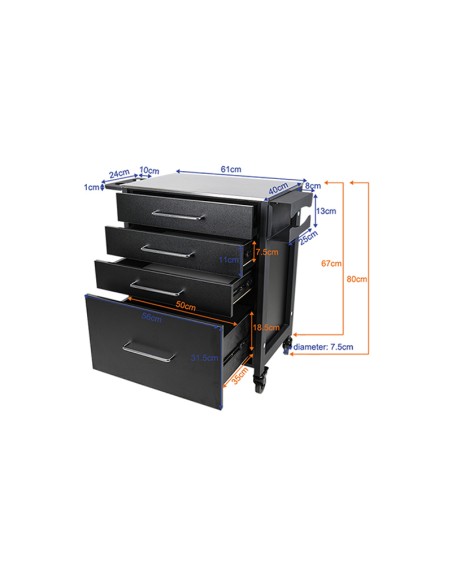 Assistente tatuaggi Pro Ink 702 nero