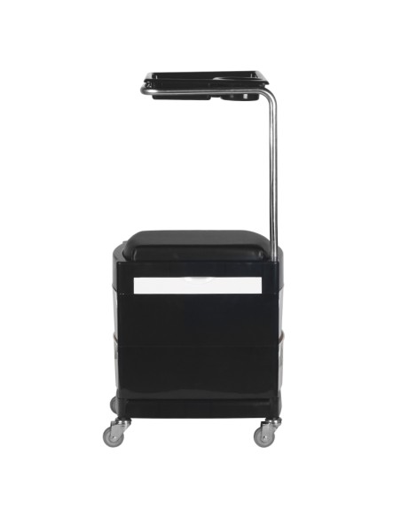 Pedicure helper - sgabello per pedicure 16 plus bianco/nero 