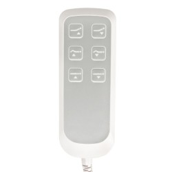 SILLON Lux 273b sedia cosmetica elettrica + sgabello 304... 2