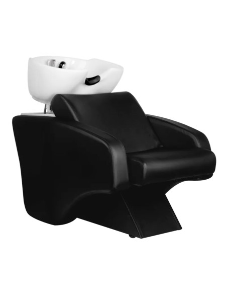 Hair System C38 lavabo da barbiere nero