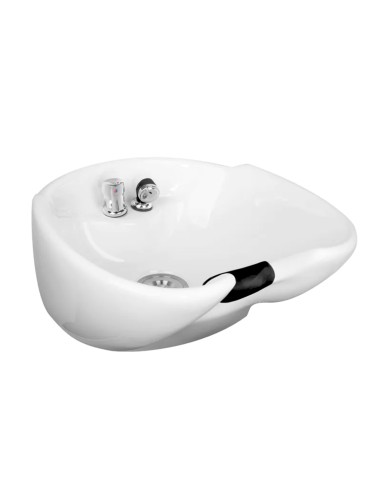 Hair System C38 lavabo da barbiere nero