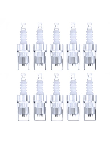Cartucce di ricambio 10 pezzi per penna a microaghi 12 aghi