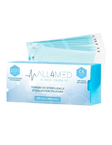 All4med sacchetti per sterilizzazione in...
