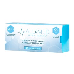 All4med sacchetti per sterilizzazione in autoclave 57 mm... 2