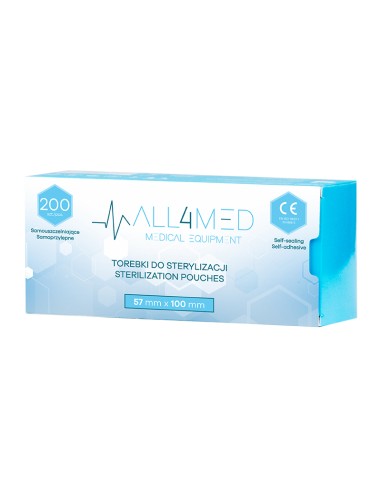 All4med sacchetti per sterilizzazione in...