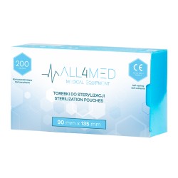 All4med sacchetti per sterilizzazione in autoclave 90 mm... 2