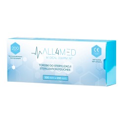 All4med sacchetti per sterilizzazione in autoclave 100 mm... 2