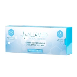 All4med sacchetti per sterilizzazione in autoclave 90 mm... 2