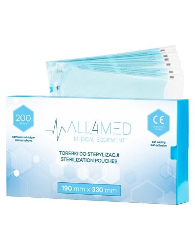 All4med sacchetti per sterilizzazione in...