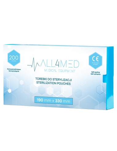 All4med sacchetti per sterilizzazione in...