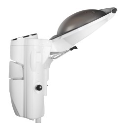 Gabbiano sauna per parrucchieri in piedi bianca con ozono... 2