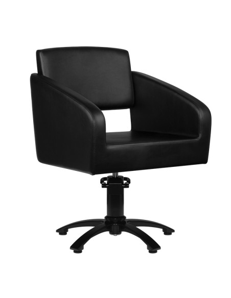 Gabbiano poltrona per parrucchieri Bergen nero