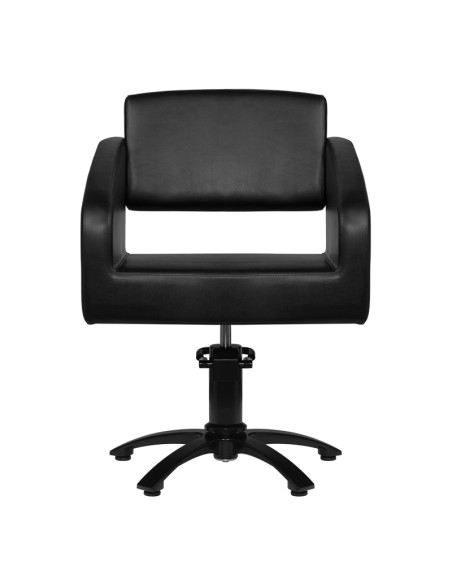 Gabbiano poltrona per parrucchieri Bergen nero