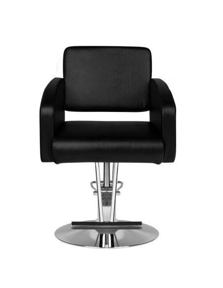 Sedia per parrucchieri Hair System HS40 nera
