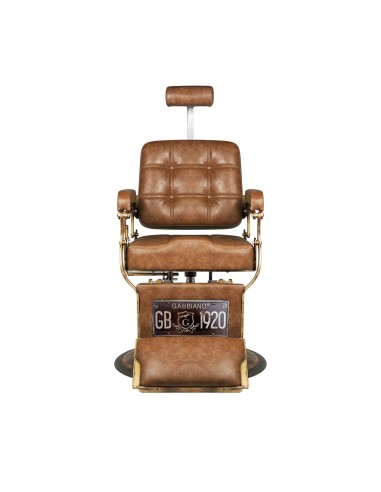 Sedia da barbiere Gabbiano Boss Old Leather...