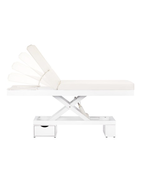Lettino cosmetico riscaldato Azzurro 815B bianco luminoso
