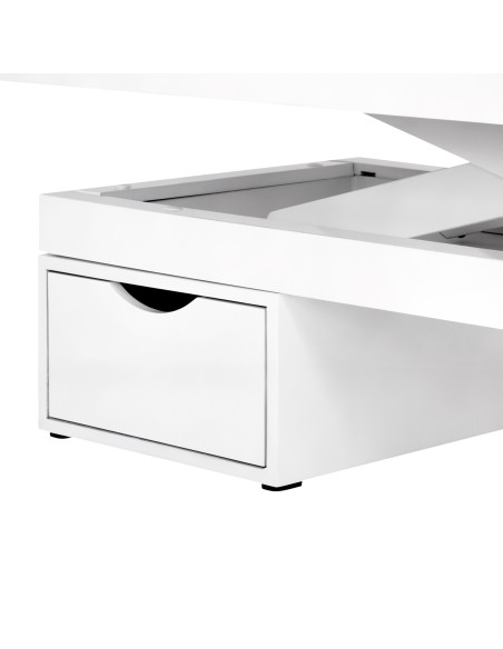 Lettino cosmetico riscaldato Azzurro 815B bianco luminoso