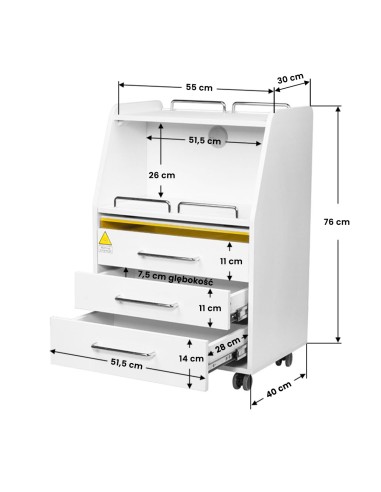 Assistente di podologia 601 bianco