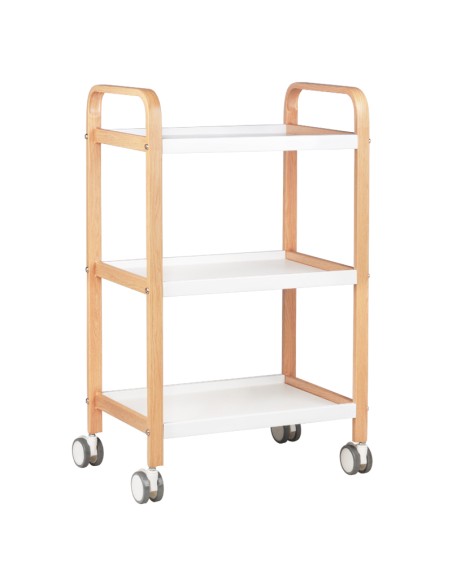 Tavolo cosmetico HS-09 legno - bianco