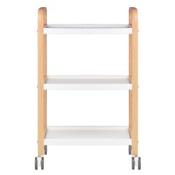 Tavolo cosmetico HS-09 legno - bianco 2