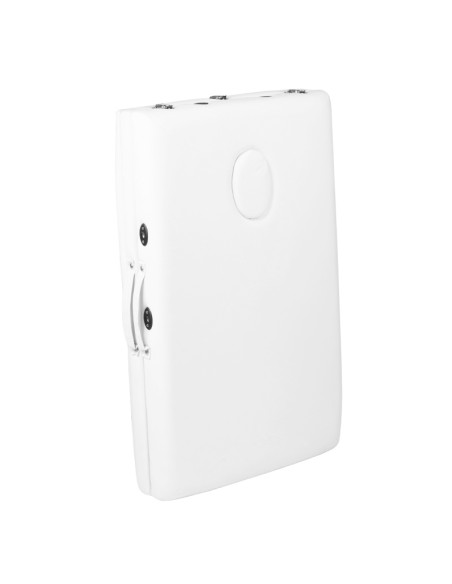 Lettino da massaggio pieghevole in alluminio comfort Activ Fizjo 3 segmenti bianco