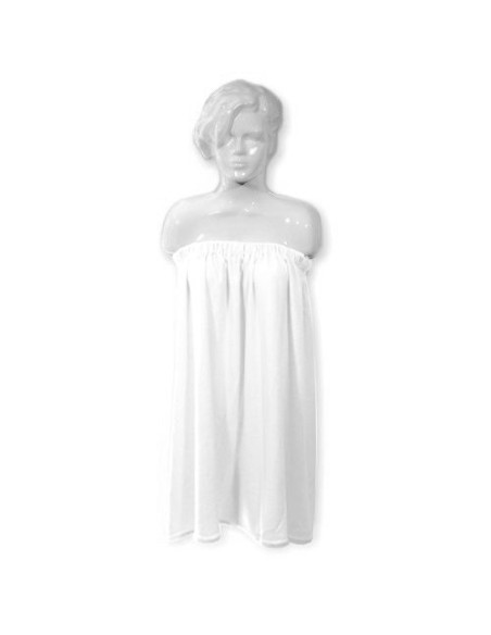 Mantella in spugna bianca