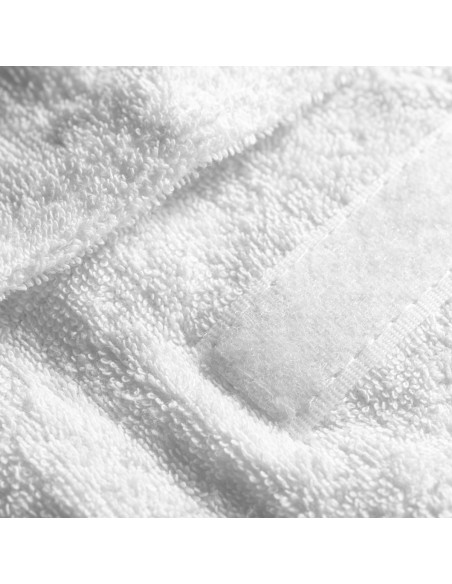 Fascia per capelli in spugna bianca