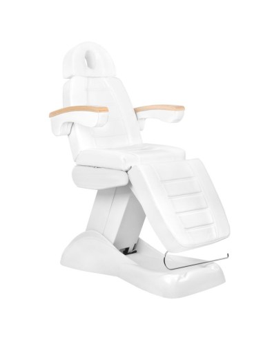 Sedia cosmetica elettrica Lux bianca 
