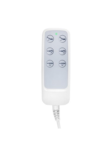 Sedia cosmetica elettrica Lux bianca 