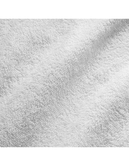 Lenzuolo di spugna bianco