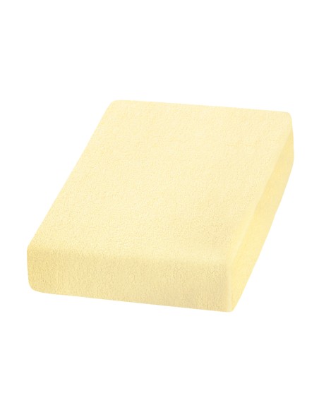 Lenzuolo giallo in spugna