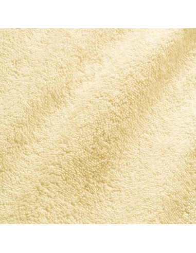 Lenzuolo giallo in spugna