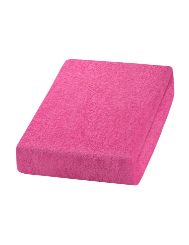 Lenzuolo di spugna rosa