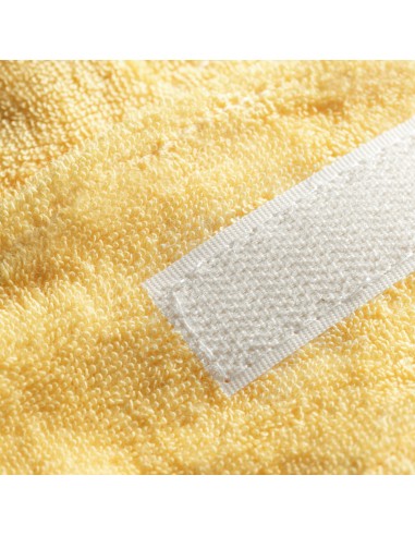 Fascia per capelli in spugna gialla