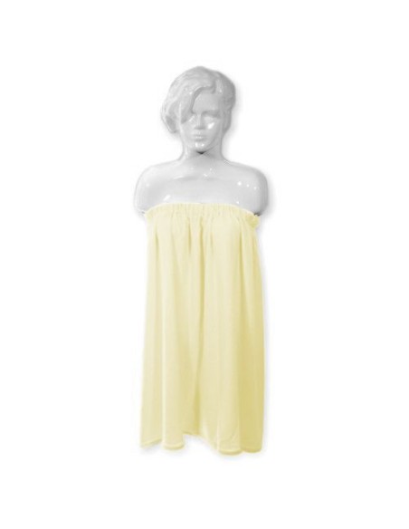 Mantello in spugna color crema n. 44