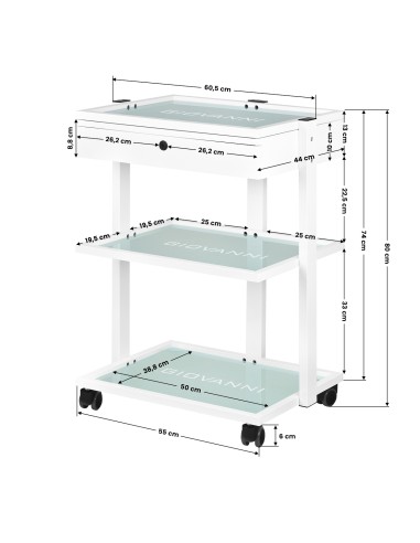 Tavolo cosmetico tipo 1040A Giovanni