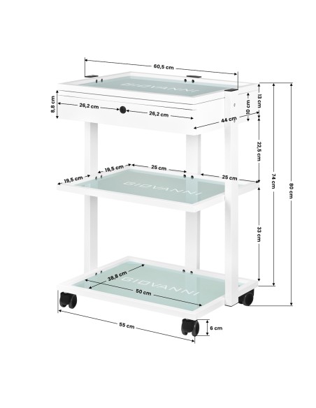 Tavolo cosmetico tipo 1040A Giovanni