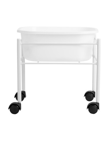 Piscina per pedicure bianca dritta