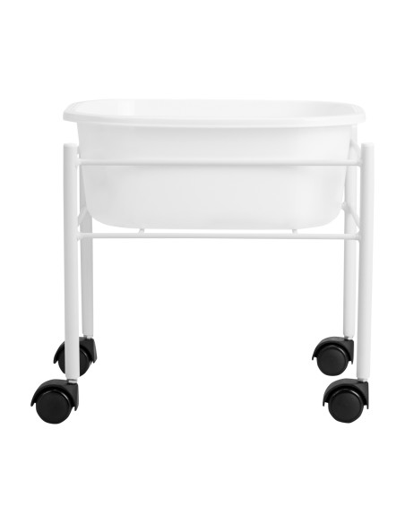 Piscina per pedicure bianca dritta