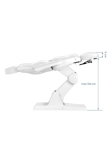 Azzurro 870S pedi 3 motori sedia cosmetica...