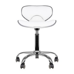 Sgabello cosmetico Gabbiano Q-4599 bianco 2